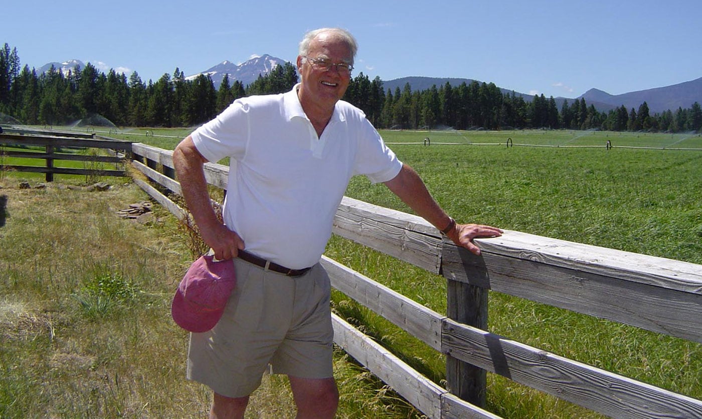 John K. Stewart Portrait in Nature